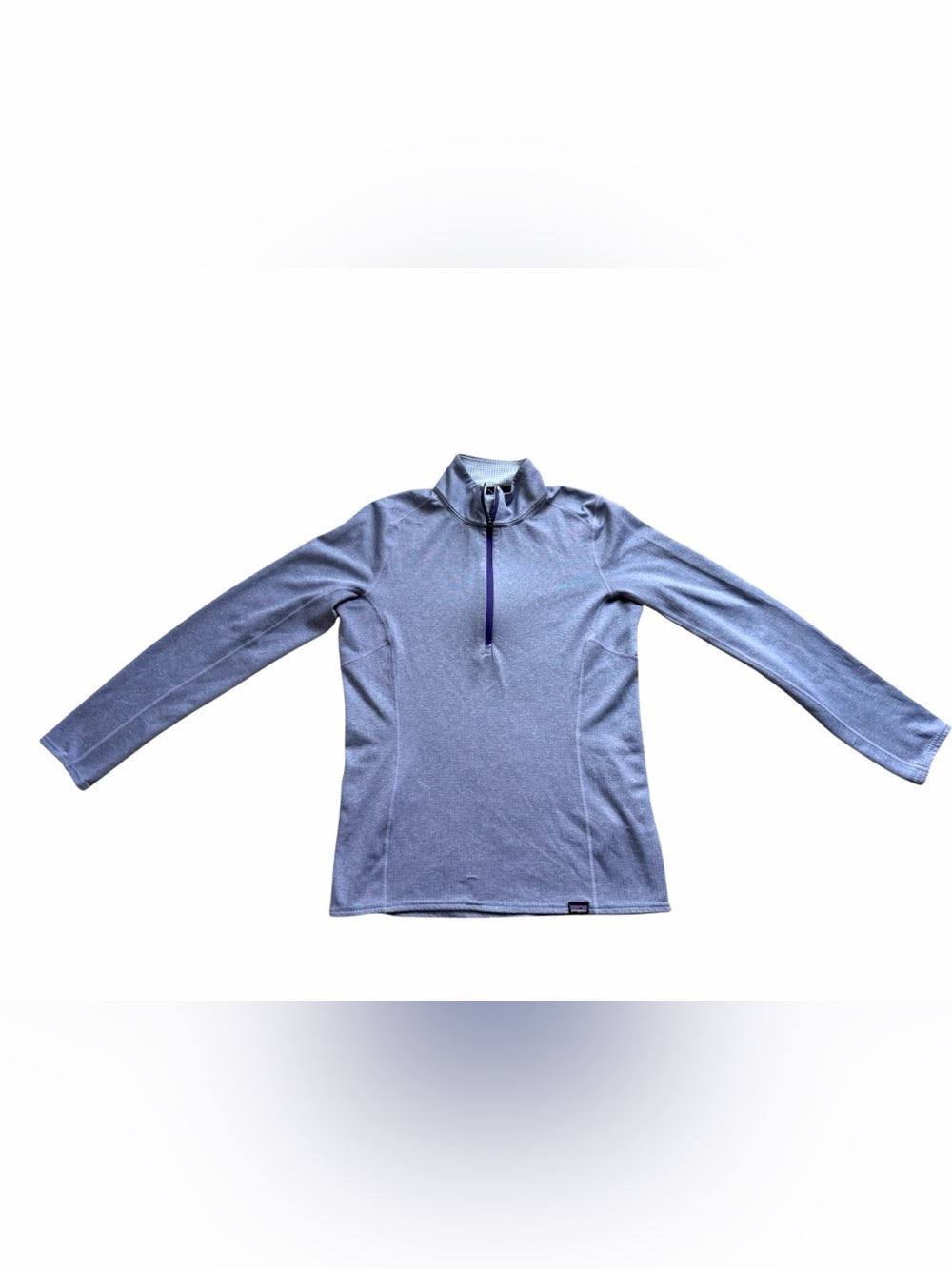 Patagonia Women’s Capilene Midweight Baselayer Small Purple Quarter Zip Shirt